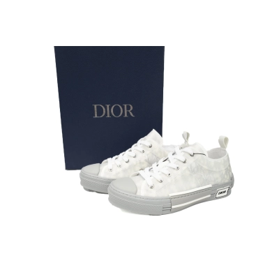 Coco Shoes Dior B23 Low Top Oblique Grey 3SH118YNT_H068 02