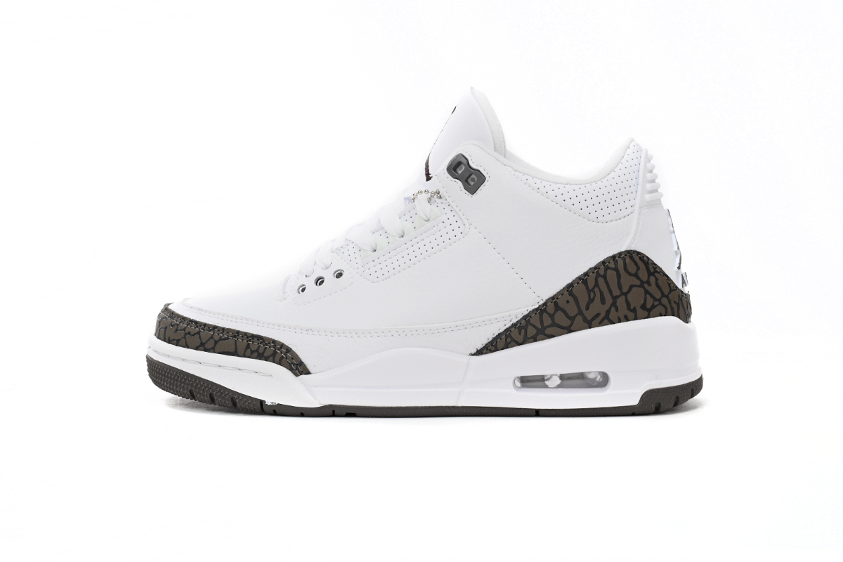 Coco Shoes Air Jordan 3 Retro Mocha 136064-122 - Cocoshoesvip.net