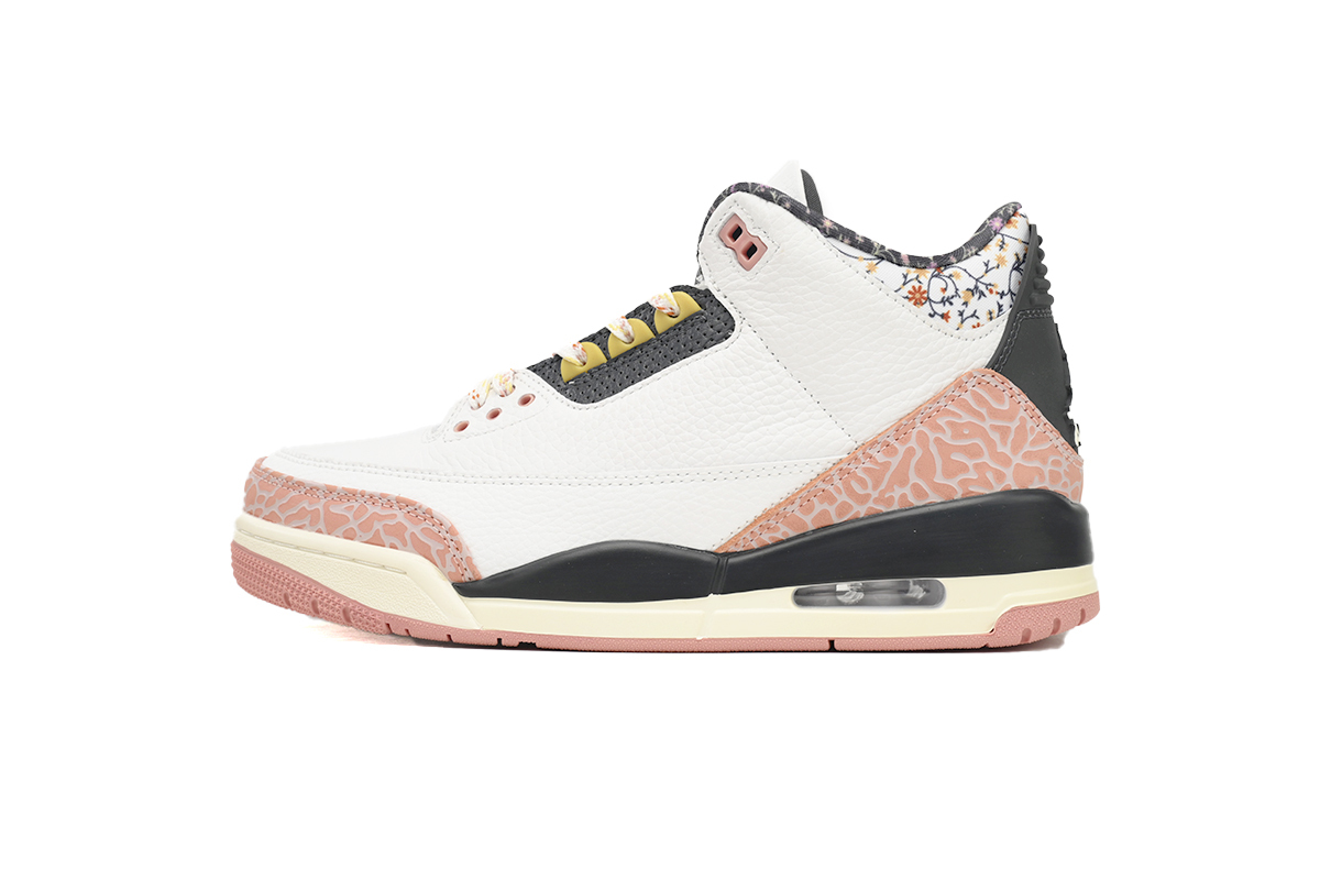 Coco Shoes Air Jordan 3 Retro Vintage Floral 441140-100 - Cocoshoesvip.net