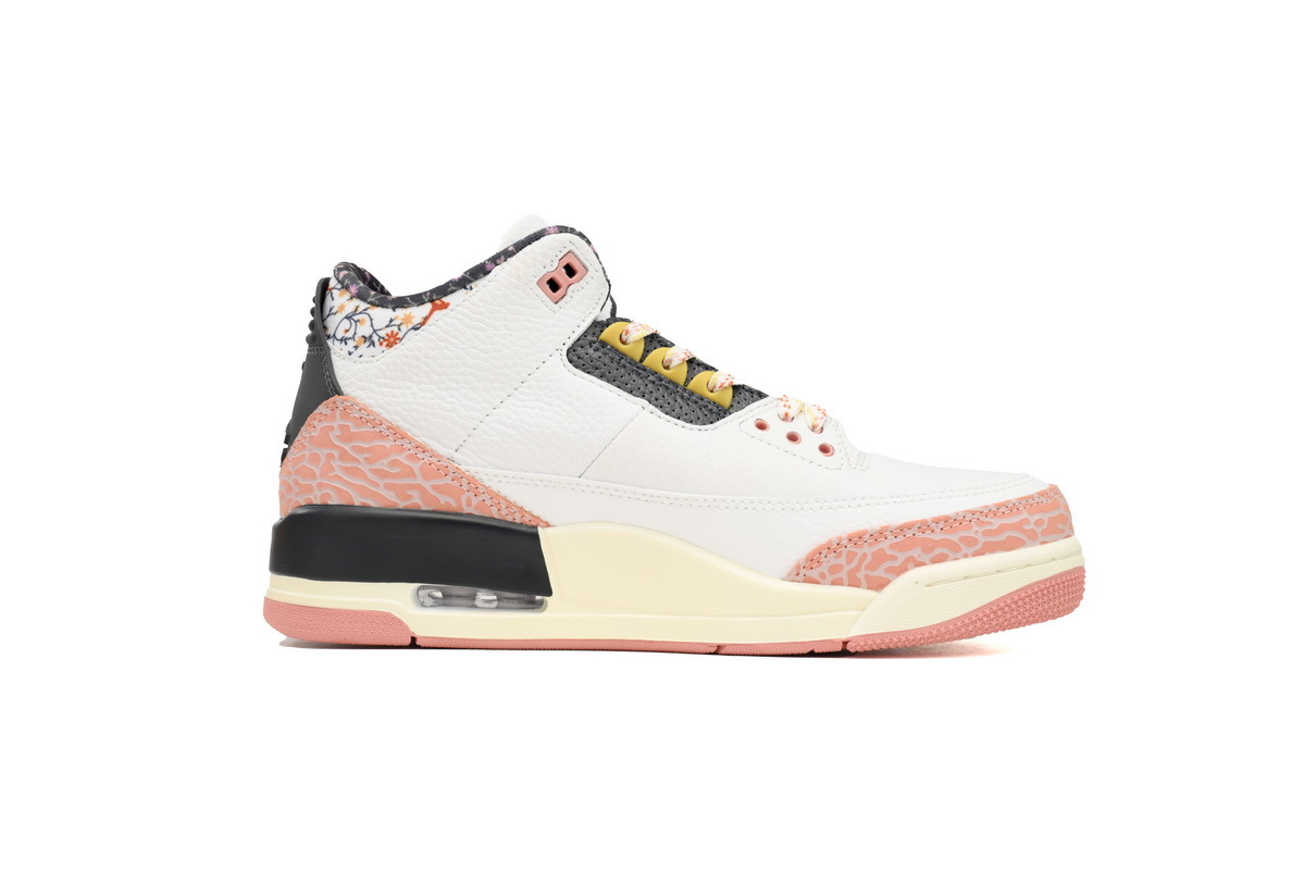 Coco Shoes Air Jordan 3 Retro Vintage Floral 441140-100 - Cocoshoesvip.net