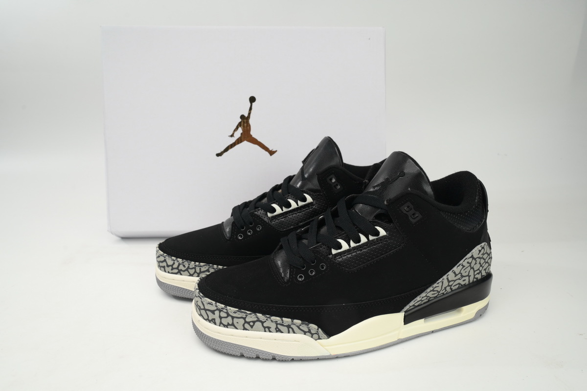 Coco Shoes Air Jordan 3 Retro Off Noir CK9246-001 - Cocoshoesvip.net
