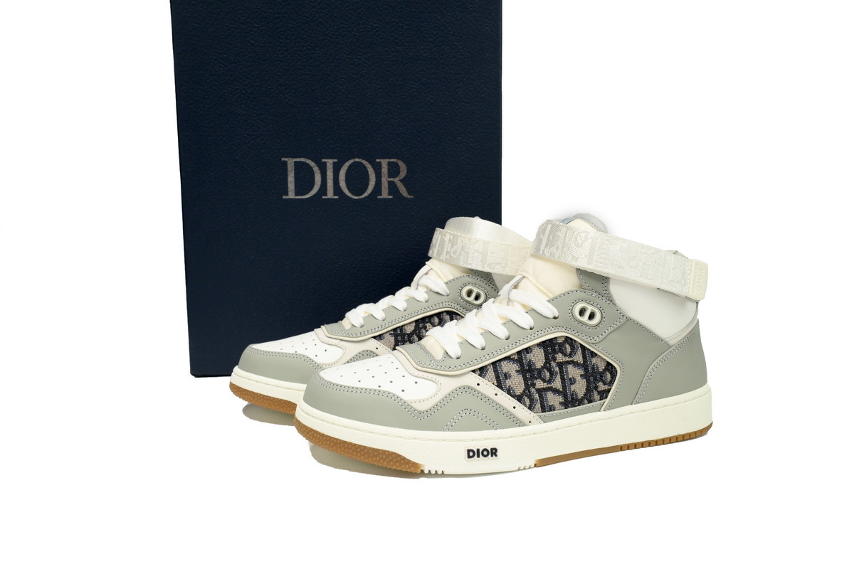 Coco Shoes Dior B27 High Gray White 3SH132ZIR_H165 - Cocoshoesvip.net