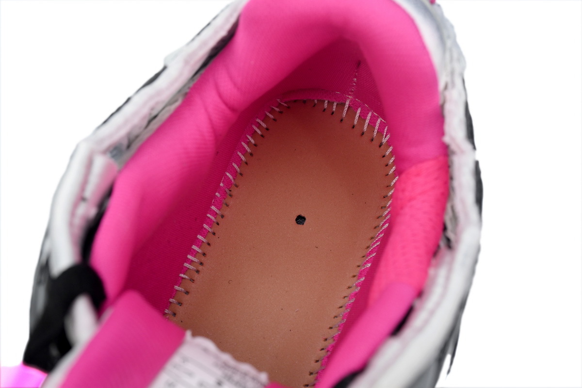 Coco Shoes Balenciaga Runner Silver Red 677402 W3RB2 9155 - Cocoshoesvip.net