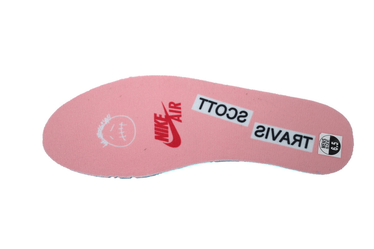 Coco Shoes Air Jordan 1 Low OG x Travis Scott White Pink DM7866-600