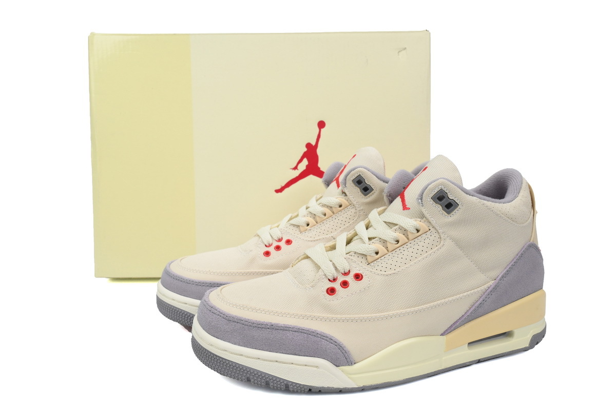 Coco Shoes Air Jordan 3 Retro Muslin DH7139-100 - Cocoshoesvip.net