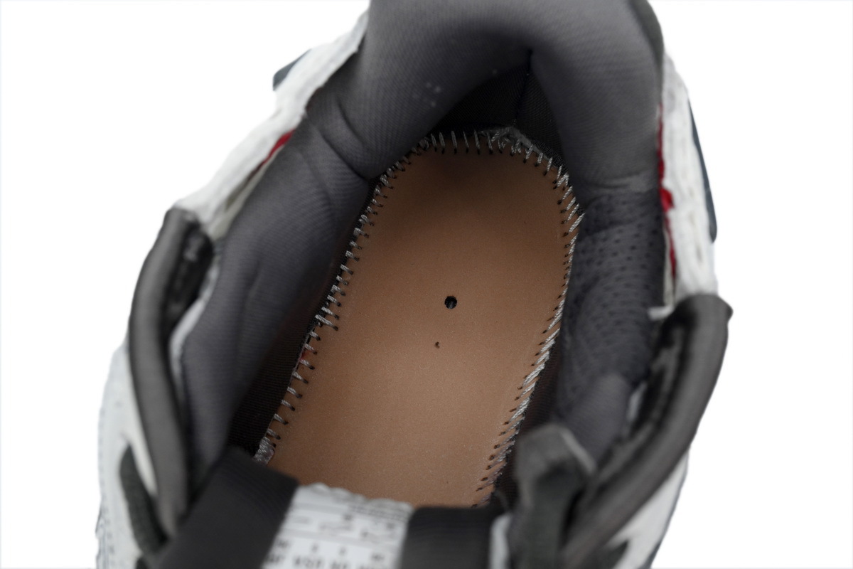 Coco Shoes Balenciaga Runner White Black and Red 677402 W3RB2 9167 - Cocoshoesvip.net