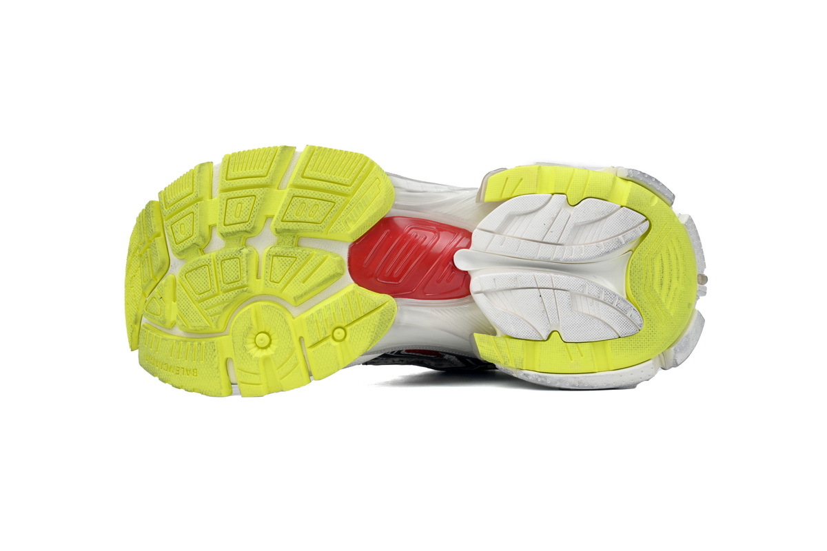 Coco Shoes Balenciaga Runner White Black and Red 677402 W3RB2 9167 - Cocoshoesvip.net