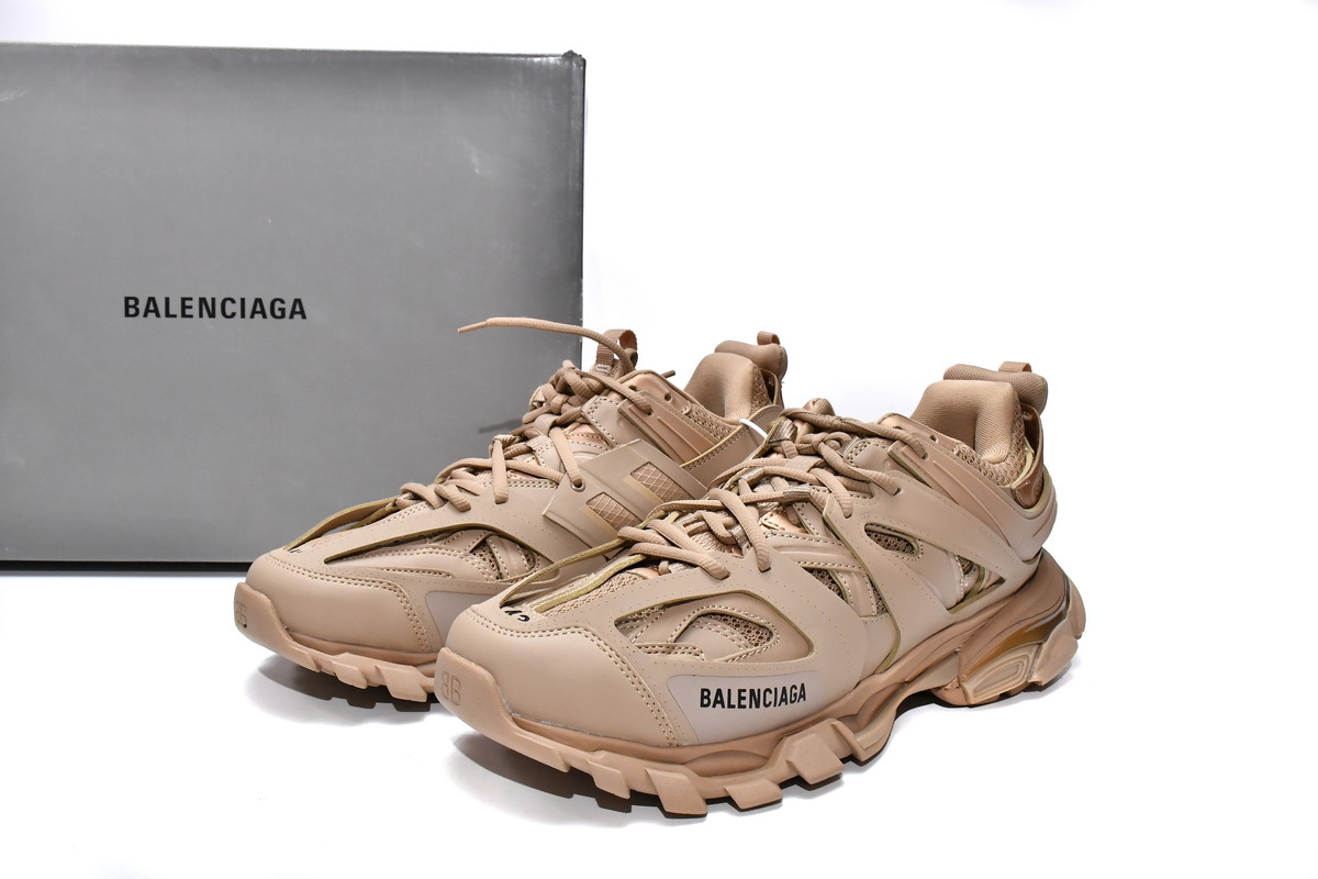 Coco Shoes Balenciaga Track Coffee Brown(Without LED) 542023 W1GB1 2154 - Cocoshoesvip.net