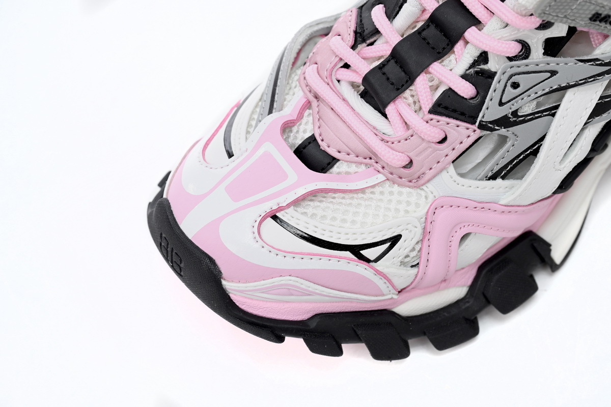 Coco Shoes Balenciaga Track.2 Pink Black 568615 W3AE2 5291 - Cocoshoesvip.net
