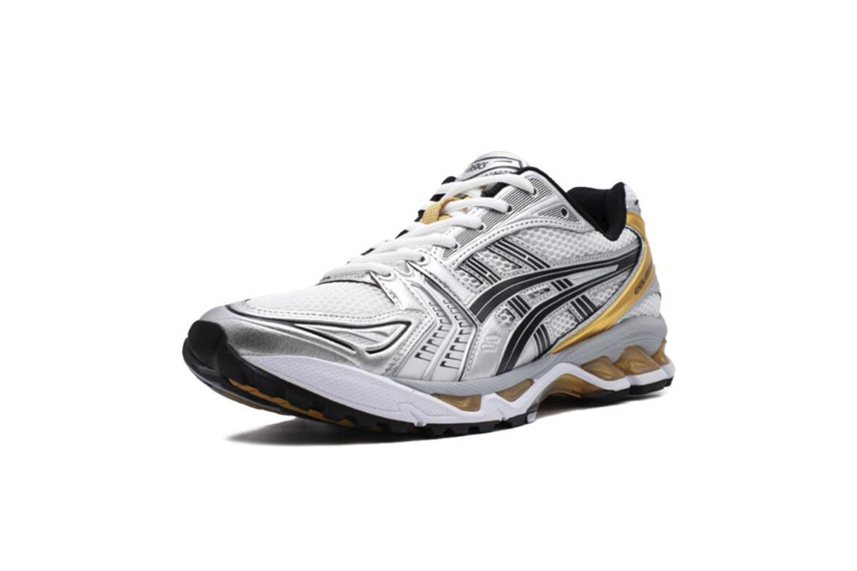 Coco Shoes ASICS Gel-Kayano 14 White Pure Gold 1201A019-102 - Cocoshoesvip.net