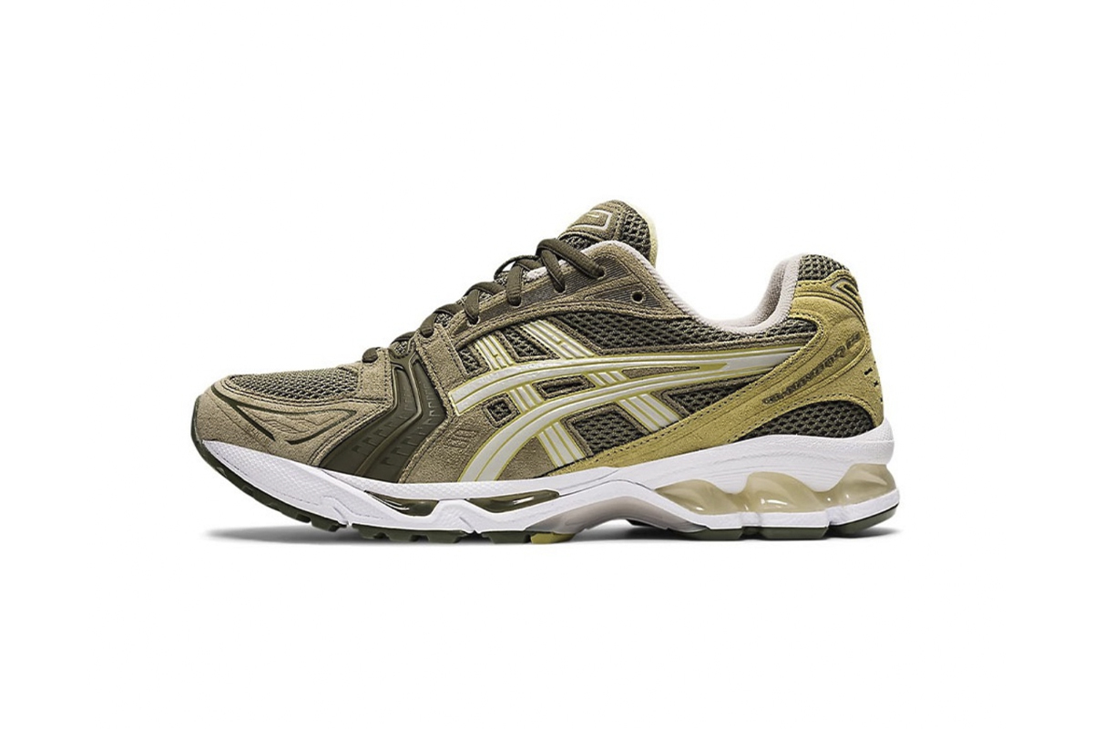 Coco Shoes ASICS Gel-Kayano 14 Mantle Green Oyster Grey 1201A161-300 - Cocoshoesvip.net