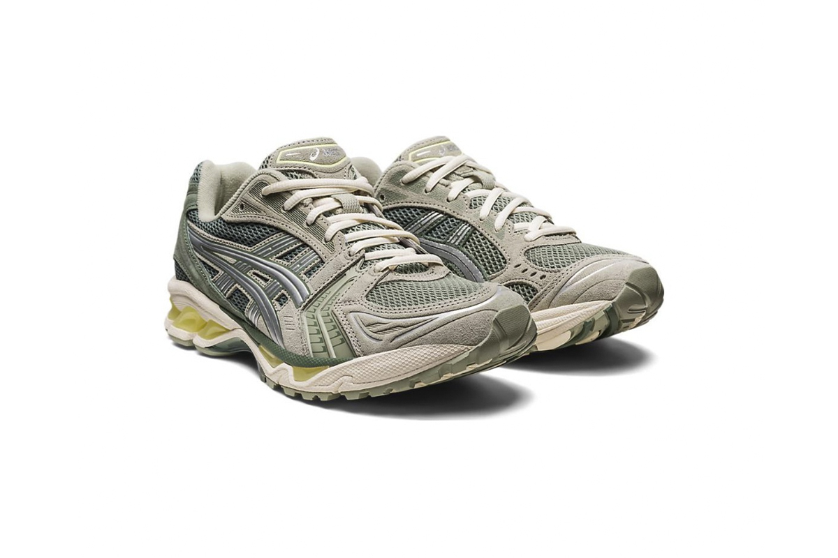 Coco Shoes ASICS Gel-Kayano 14 Olive Grey Pure Silver 1201A161-301 - Cocoshoesvip.net