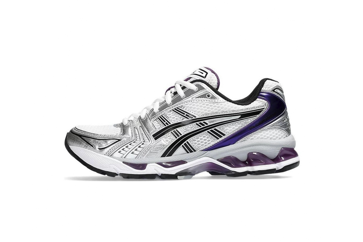 Coco Shoes ASICS Gel-Kayano 14 White Dark Grape 1202A056-111 - Cocoshoesvip.net