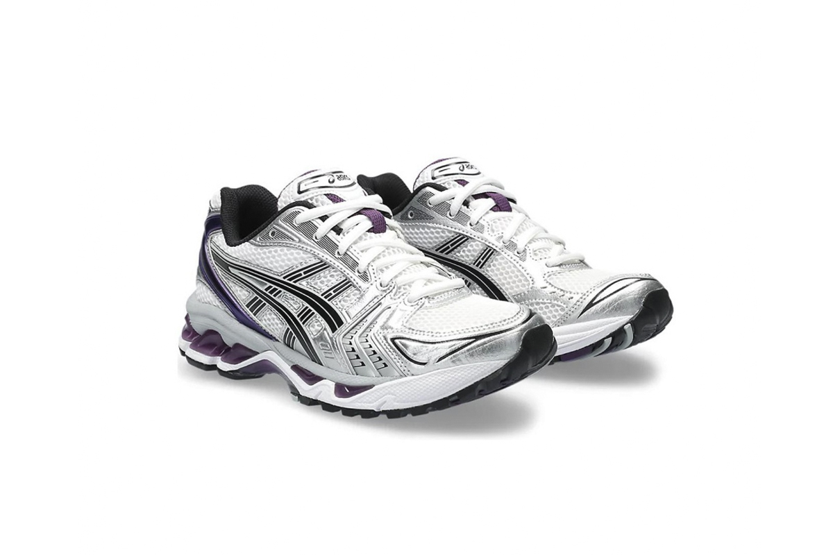 Coco Shoes ASICS Gel-Kayano 14 White Dark Grape 1202A056-111 - Cocoshoesvip.net