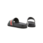 Coco Shoes Gucci Web Slide Sandal Black 429469 GIB10 1098 - Cocoshoesvip.net