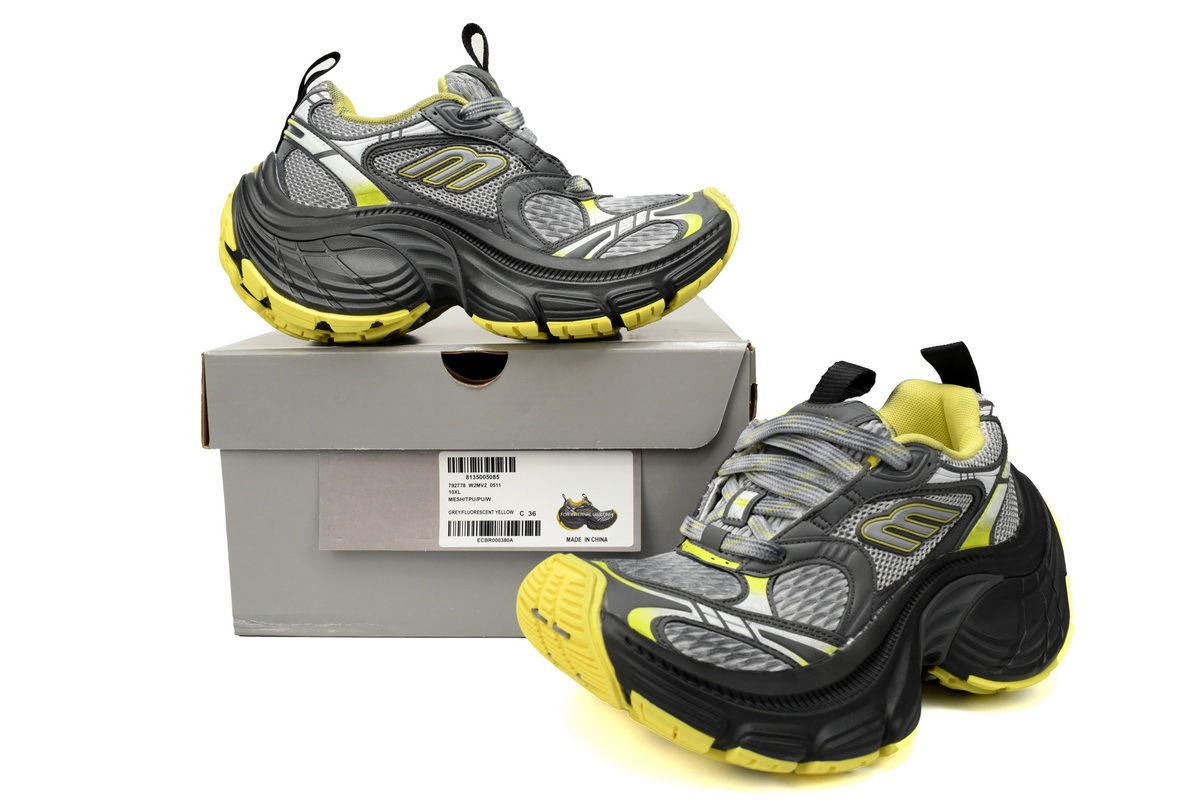 Coco Shoes Balenciaga Cargo yellow Gray Black 784342 W2MV2 0511 - Cocoshoesvip.net