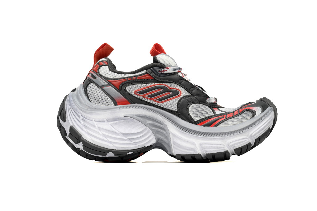 Coco Shoes Balenciaga Cargo Grey Black Red 784342 W2MV2 0311 - Cocoshoesvip.net