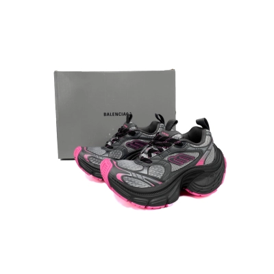 Coco Shoes Balenciaga 10XL Sneaker Black Gray Powder 784342 W2MV2 1510 02