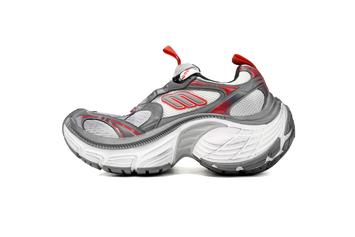 Coco Shoes Balenciaga Cargo White Gray Red 784342 W2MV2 9645 - Cocoshoesvip.net