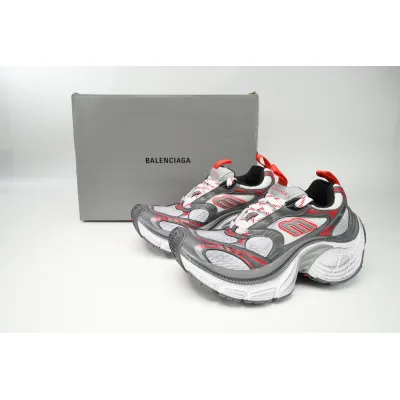 Balenciaga 10XL Sneaker White Gray Red 784342 W2MV2 9645 02