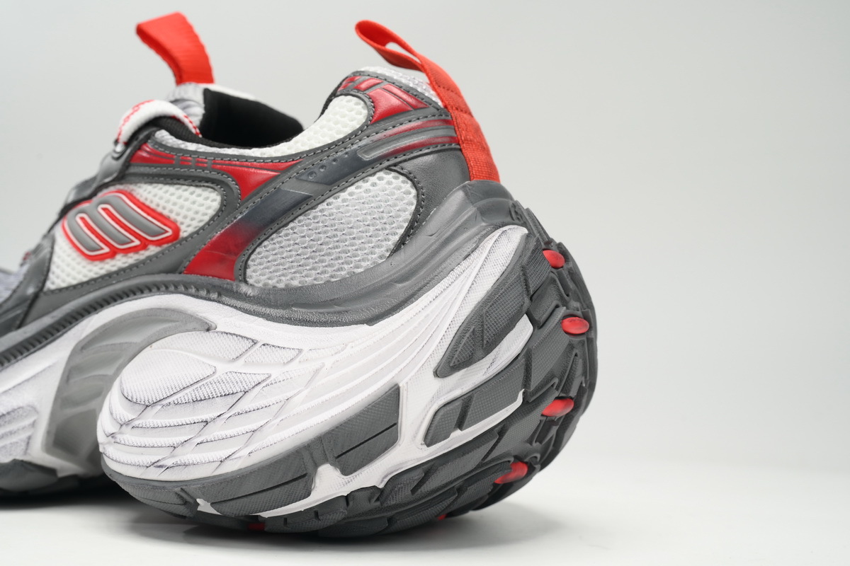 Coco Shoes Balenciaga Cargo White Gray Red 784342 W2MV2 9645 - Cocoshoesvip.net