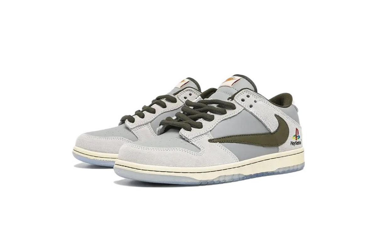 Coco Shoes Nike SB Dunk Low Travs Scott x PlayStation DA1638-100 - Cocoshoesvip.net