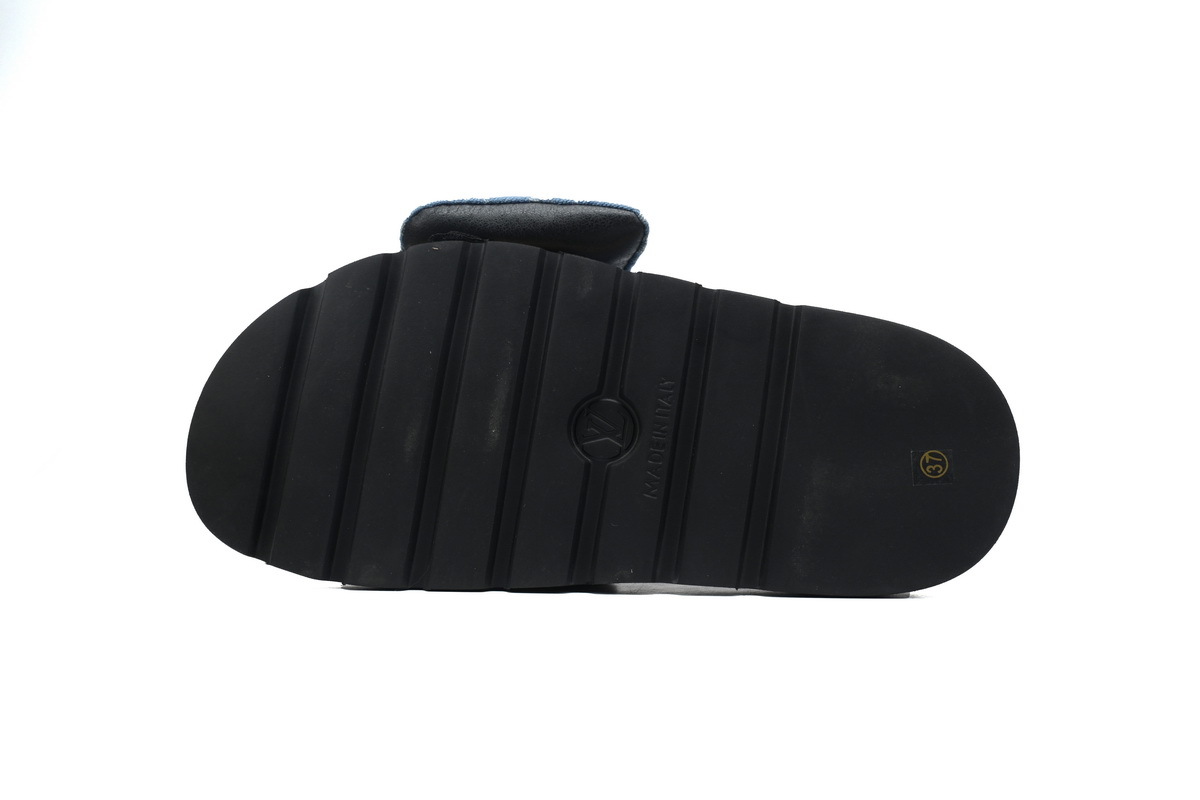 Coco Shoes Louis Vuitton Pool Pillow Flat Comfort Mules 1ACJVL - Cocoshoesvip.net