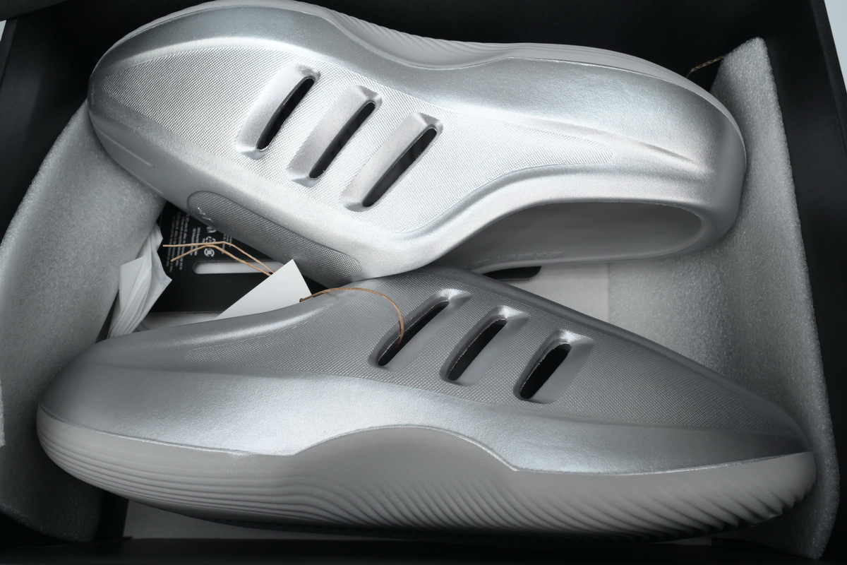 Coco Shoes adidas adiFOM IIInfinity Mule Metallic Silver IH2814 - Cocoshoesvip.net