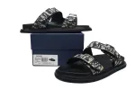 Coco Shoes Dior Aqua Sandal Beige Black Dior Oblique Jacquard 3SA115ZSA_H561 - Cocoshoesvip.net