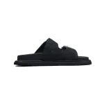 Coco Shoes Dior Aqua Sandal All Black Dior Oblique Jacquard - Cocoshoesvip.net