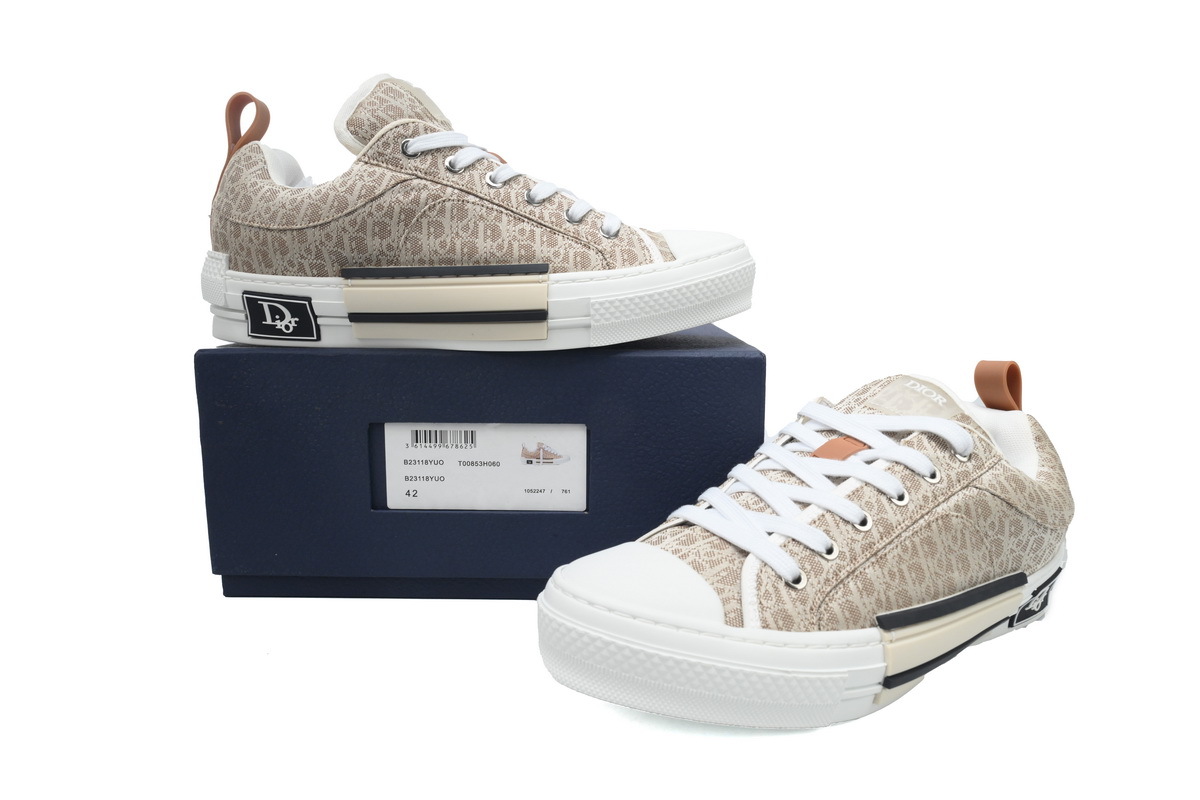 Coco Shoes Dior B23 Low Top Red Oblique 3SN292ZUY_H100 - Cocoshoesvip.net