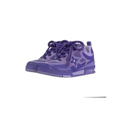 Coco Shoes Louis Vuitton LV Skate Purple 1ACQN6 02