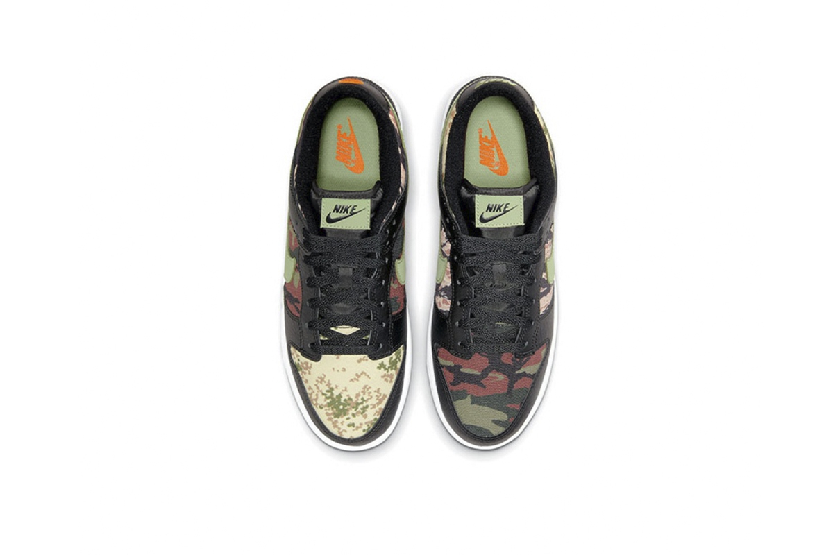 Coco Shoes Nike Dunk Low Crazy Camo DH0957-001 - Cocoshoesvip.net