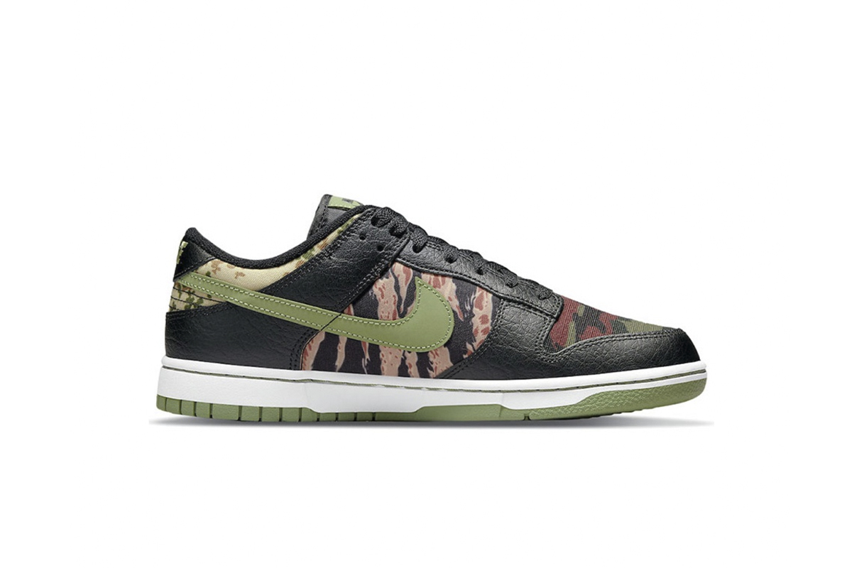 Coco Shoes Nike Dunk Low Crazy Camo DH0957-001 - Cocoshoesvip.net