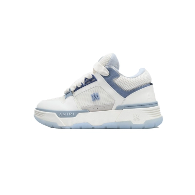Coco Shoes Amiri MA-1 White Blue SS23MFS012-123 01