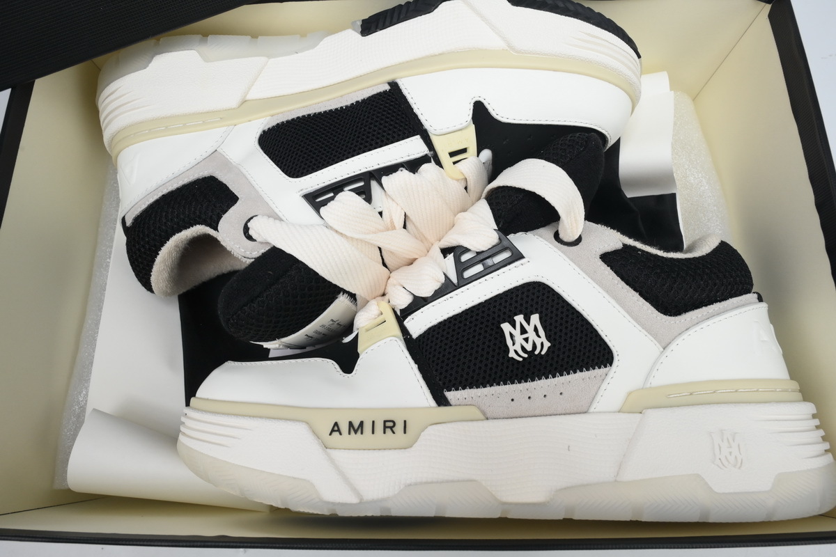 Coco Shoes AMIRI MA-1 White Black SS23MFS012-111 - Cocoshoesvip.net