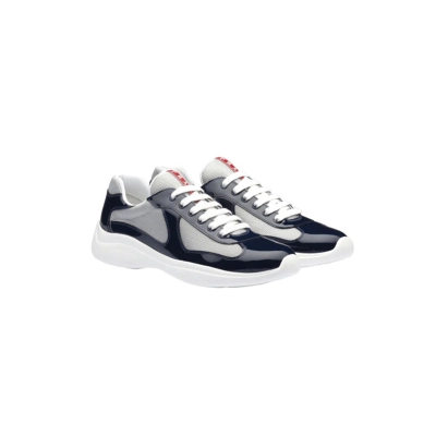 Coco Shoes Prada America's Cup Royal Blue Silver 4E3400_ASZ_F0FJT 02