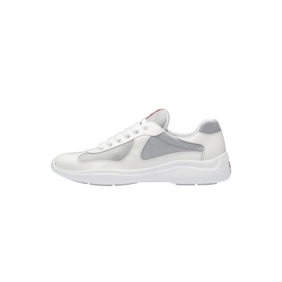 Coco Shoes Prada America's Cup White Silver 4E3400-6GW-F0J36 01