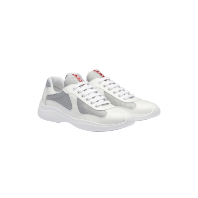 Coco Shoes Prada America's Cup White Silver 4E3400-6GW-F0J36 02