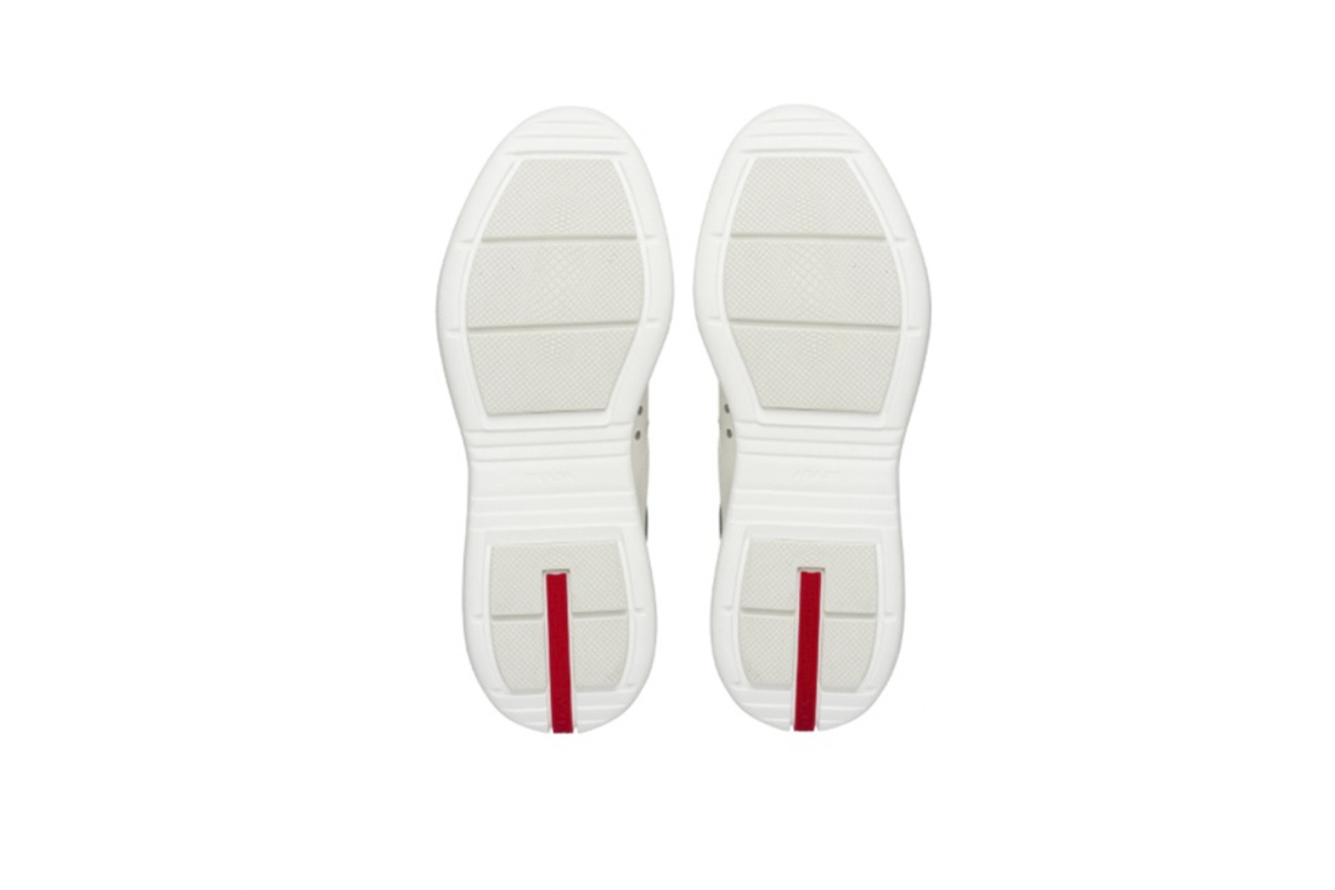 Coco Shoes Prada America's Cup White Silver 4E3400-6GW-F0J36 - Cocoshoesvip.net