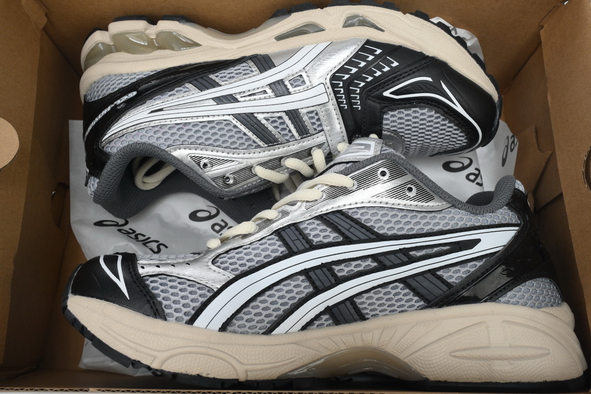 Coco Shoes ASICS Gel-Kayano 14 Black Glacier Grey Silver 1201A935-001 - Cocoshoesvip.net
