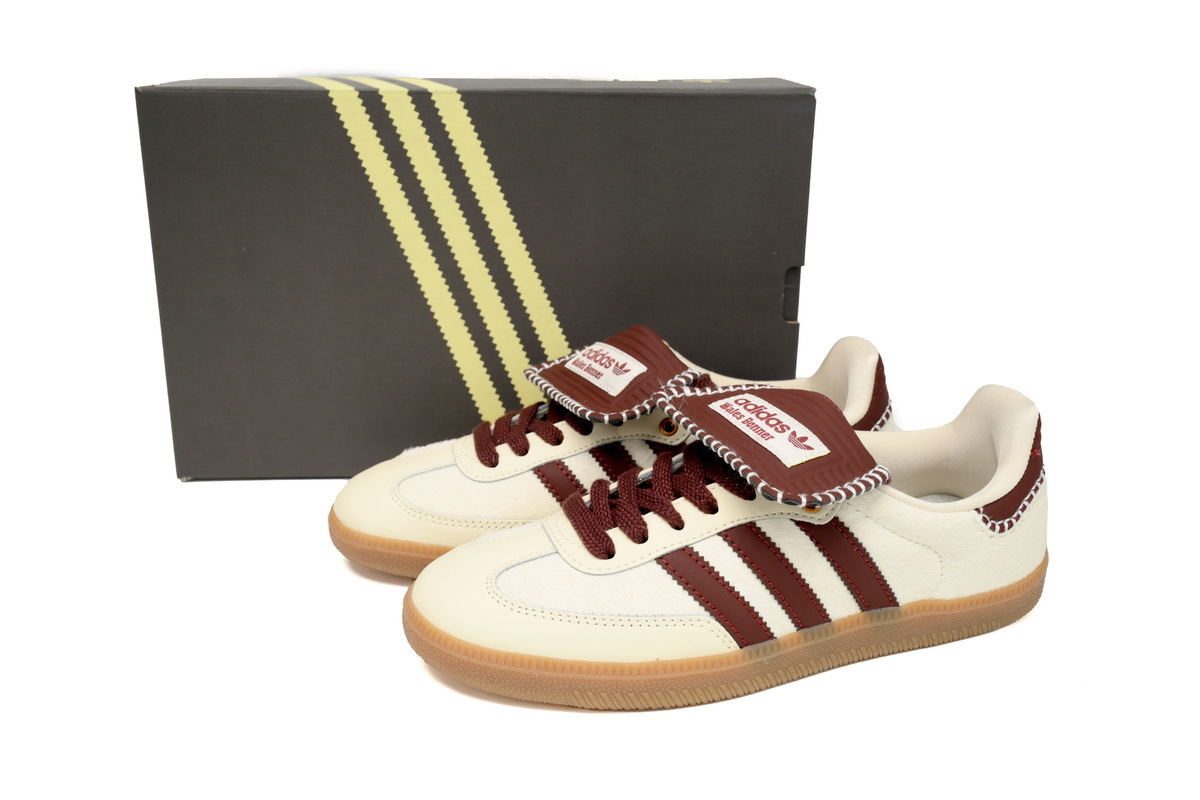 Coco Shoes Adidas Samba Pony Tonal Wales Bonner Cream White IE0586 - Cocoshoesvip.net