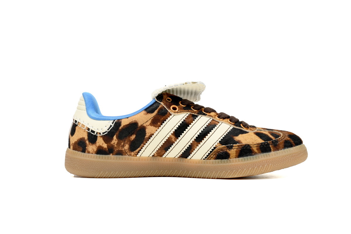 Coco Shoes Adidas Samba Pony Wales Bonner Leopard IE0578 - Cocoshoesvip.net