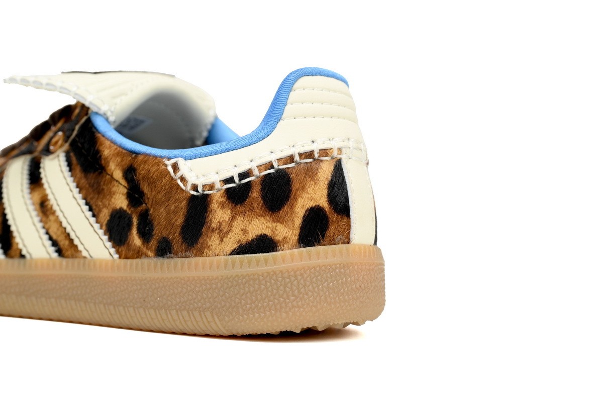 Coco Shoes Adidas Samba Pony Wales Bonner Leopard IE0578 - Cocoshoesvip.net