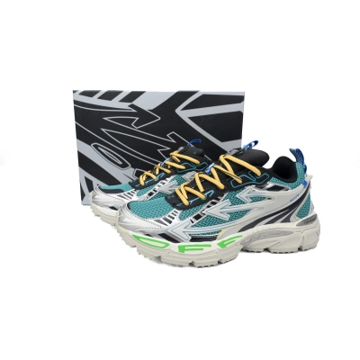 Off-White Be Right BacK Out Of Blue Green OMIA295F24FAB0020952 02