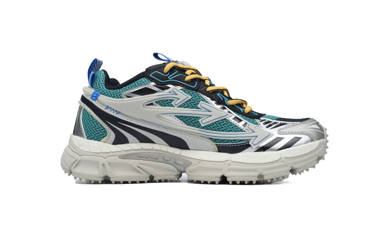 Coco Shoes OFF-WHITE Be Right BacK Out Of Blue Green OMIA295F24FAB0020952 - Cocoshoesvip.net