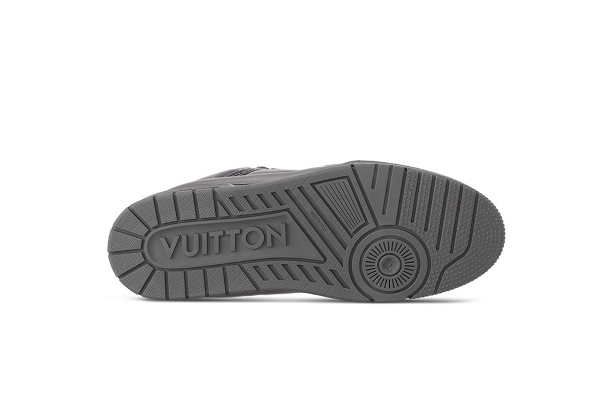 Coco Shoes Louis Vuitton Trainer Triple Grey 1AC5CR - Cocoshoesvip.net