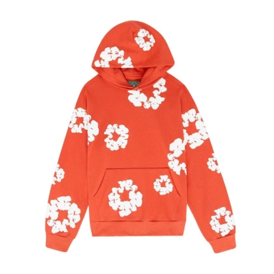 Denim Tears The Cotton Wreath Sweatshirt Royal Orange 01