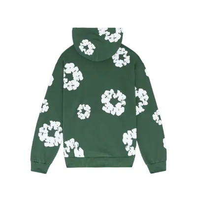 Denim Tears The Cotton Wreath Sweatshirt Royal Green 02