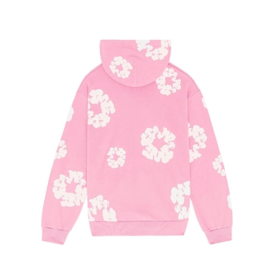 Denim Tears The Cotton Wreath Sweatshirt Royal Pink 02
